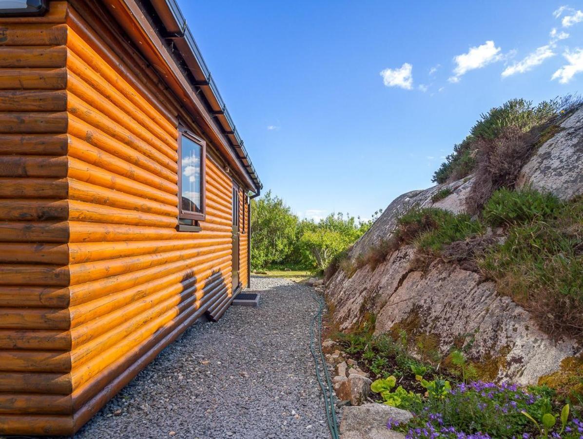 Seaside Log Cabin, Carna Villa Exterior foto